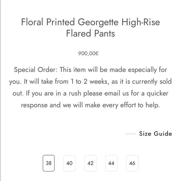 Luisa Beccaria Floral Printed Georgette High-Rise Flared Pants - Picture 4 of 10